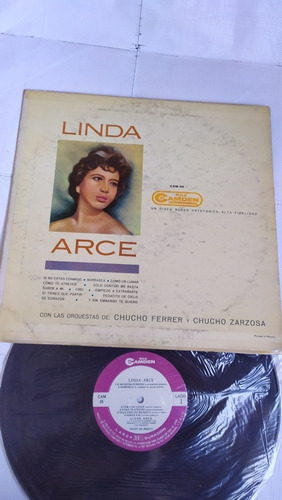 Linda Arce Si No Estás Conmigo Disco De Vinil Original 