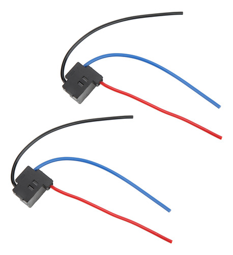 2 Enchufes Para Faros Delanteros H4 4, Arnés De Cableado Neg