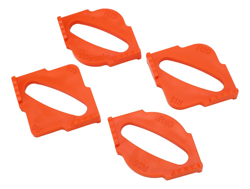 Plantillas De Fresadora Radius Jig, 4 Piezas, Plantilla De B