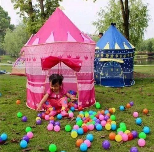 Carpa Juguete Castillo Para Niña Princesa Disney Casa Jardin