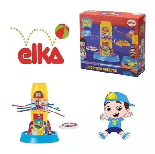 Brinquedo Jogo Luccas Netto Avalanche Bolinhas Torre Elka