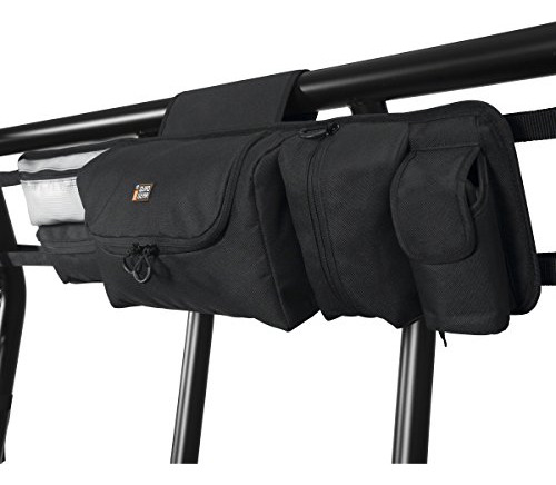 Organizador De Jaula Antivuelco Utv Quadgear, Negro.