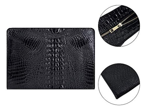 Clara Bolso De Mano Con Patrón De Cocodrilo Bolso De Mano De