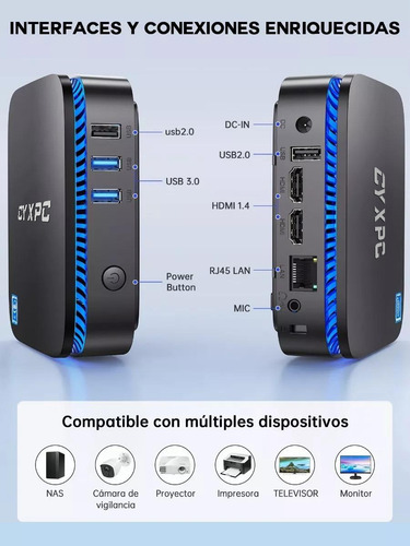 Mini Pc Intel 11th Gen N5105 12gb Ddr4 256gb Ssd Windows 11
