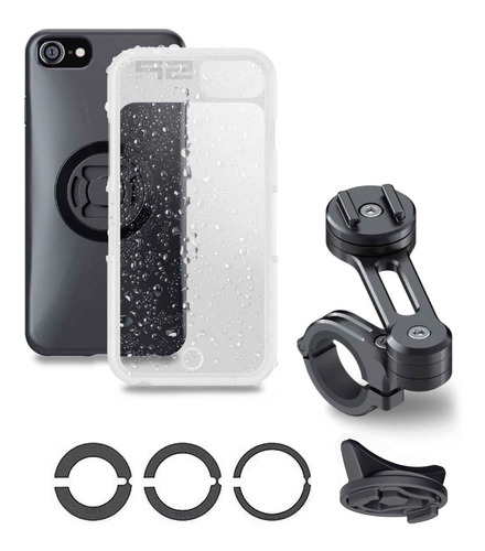 Kit Soporte Celular Moto iPhone SE Enganche Sp Connect