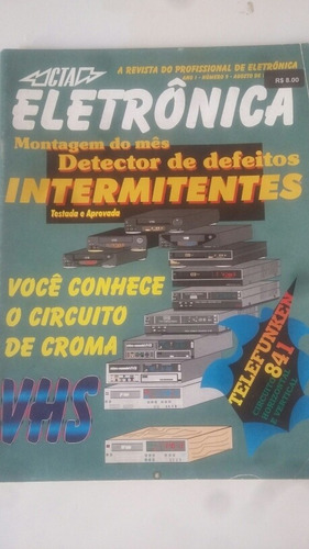 Revista Cta Eletrônica N 9 Em Bom Estado Raridade (Usado)