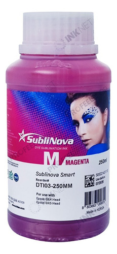 Tinta Sublimatica Inktec Sublinova Smart Dx5 Ecotank 250ml
