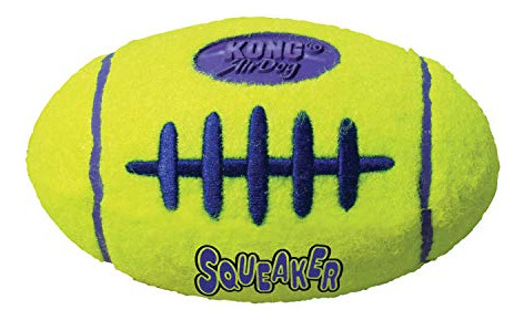 Kong - Airdog Squeaker Football - Juguete Chirriante Para Re