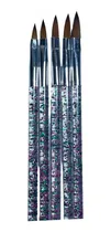 Comprar Kit 5 Pinceles Uñas Acrílicas Cerdas Sintéticas