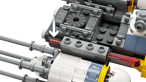 Lego Star Wars 75365 Base Rebelde De Yavin 4