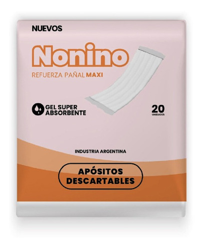 Nonino Aposito Refuerza Pañal Maxi X 120 U