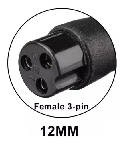Imagen 3 de 7 de Cable Cargador Scooter Razor Patín Del Diablo Eléctrico E200