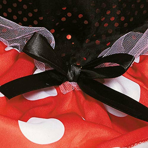 Disfraz Infantil De Minnie Mouse, Talla: 12-18 Meses