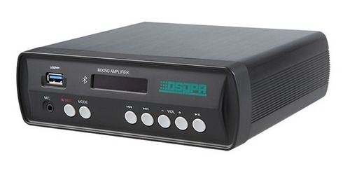 Imagen 3 de 7 de Amplificador Digital 2 X 30 Watts Usb Y Bluetooth 12/24/220v