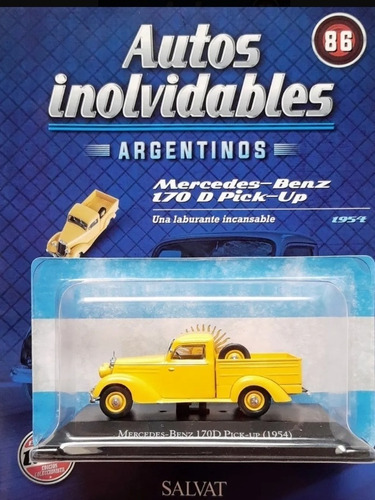 Autos Inolvidables Argentinos 86 Mercedes-benz 170 D Pick-up