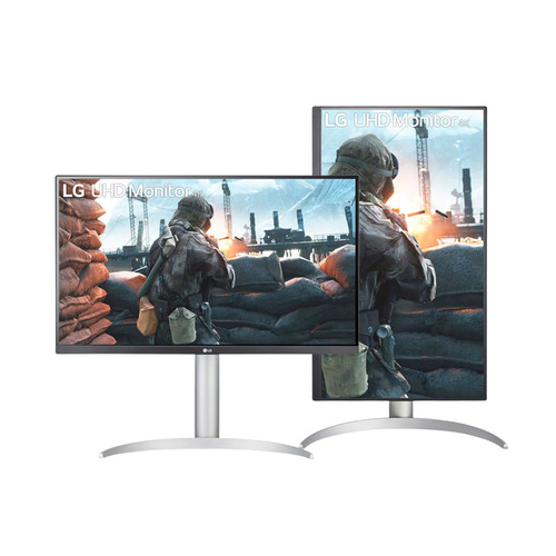 Monitor LG 27 Ips 4k Hdr Freesync Pivot 60hz 27up650-w