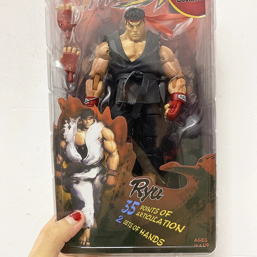 Disfraz alternativo de Action Fighter 4 de Ryu Street Fighter, neca
