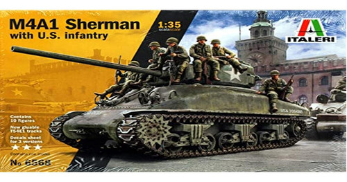 Figura Sherman Infanteria Estadounidense Escala 1:35