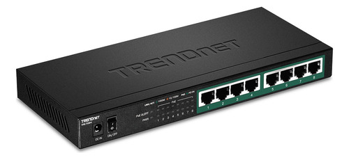 Trendnet Tpe-tg84, Switch Poe 8 Puerto Gigabit, 120w