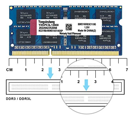Kit Yongxinsheng De 16 Gb (2 X 8 Gb) Ddr3l Ddr3 1600 Mhz Pc3