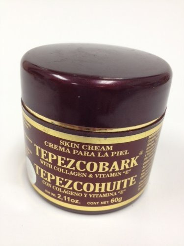 Crema Tepezcohuite (tepezcobark), Con Colageno (colageno) Y