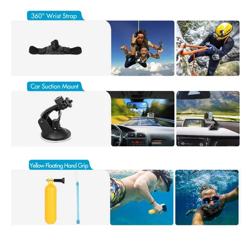 Kit De Soporte De Cámara For 5 Cámaras Gopro Insta360 9 Her