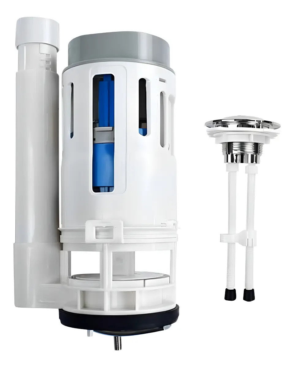 Válvula Doble Descarga Sanitarios 3'' Coflex P-B6042 ABS Con Botón