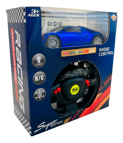 Bugatti A Control Remoto Veyron Color Azul