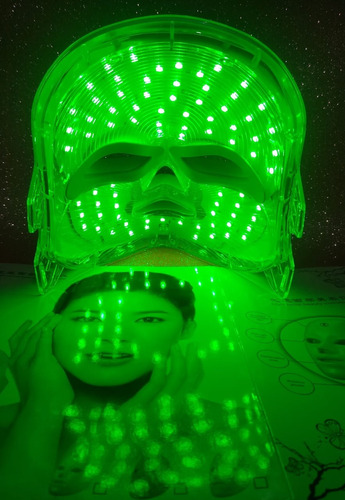 Máscara Led Facial + Sérum Antiage
