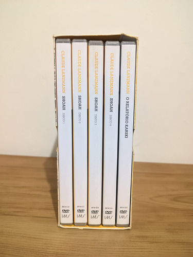 Dvd Box Shoah - Claude Lanzmann - 5 Discos - Original
