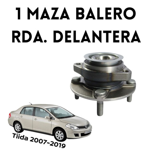 Balero Maza Rueda Del. Izq/der Tiida 2012 Original