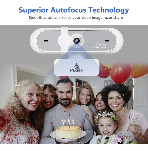 Webcam Nexigo N660p (gen 2) 1080p 60fps Con Control De