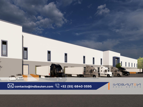 Ib-em1716 - Bodega Industrial En Renta En Cuautitlán Izcalli, 6,043 M2.