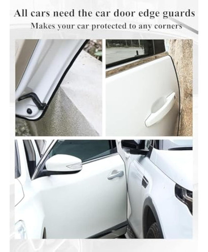 Hh Protectores De Borde For Puerta De Coche, 10 M, Sin