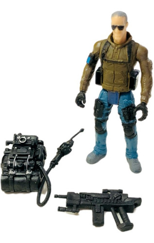 Warwolf Soldado Muñeco Articulado Tipo Gijoe Figura Accion F