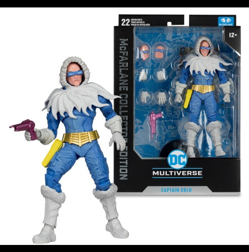 Mcfarlane Dc Captain Cold Batman - Superman Forever (Usado)