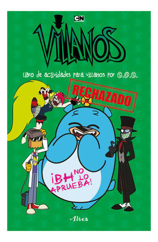 Libro Villanos. Libro De Actividades Y Colorear Par Original