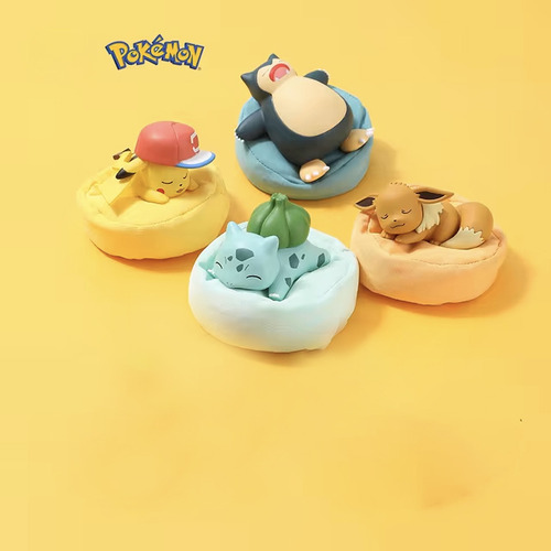Boneco Snorlax Puff Pokémon Dormindo