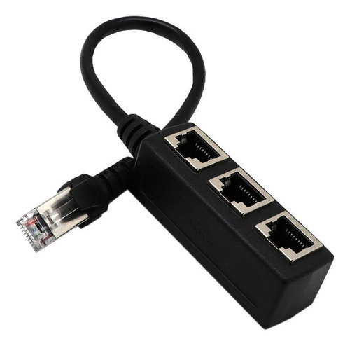 . 1 A 3 Ethernet Lan Red Cable Splitter Adaptador De 3 Vías