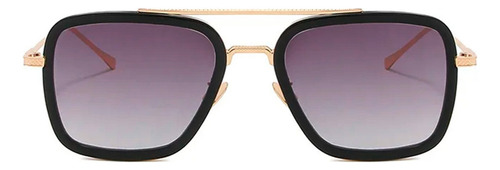 Lentes Matsuda De Sol Gafas Tony Stark Iron Man Mas Estuche Varilla Dorado Diseño Humo