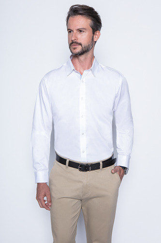 Camisa Newbury Blanco Fw2024 New Man