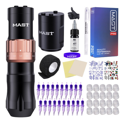 Mast Tattoo Kit Profesional, El Kit De Ametralladora De Boli