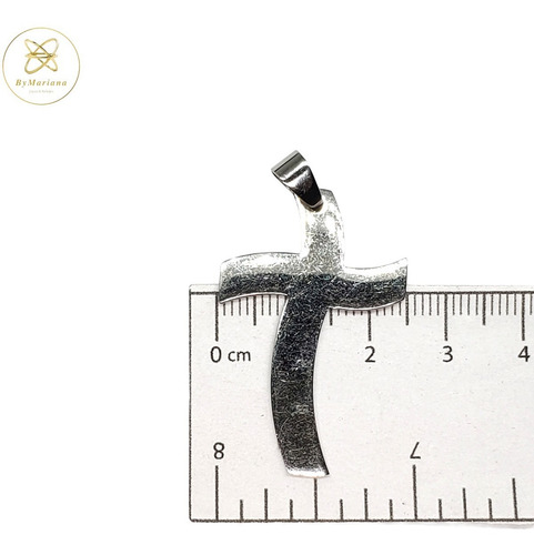 Dije Acero Quirurgico Cardinal Cruz 25 X 40mm