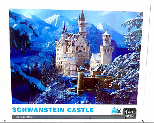 Rompecabezas Jigsaw Swan Stone Castle 1000pcs