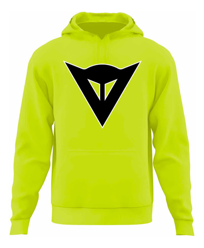 Hoodie Dainese Moto No Bike No Life Neon Moto Gp Rossi