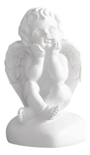 6 Resina Estatua De Ángel Colección De Sosteniendo La Cara