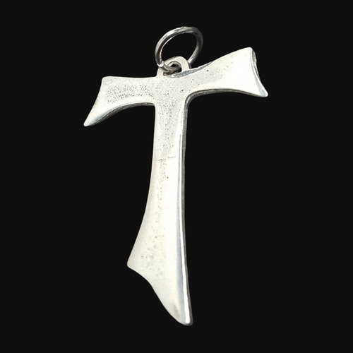 Dije Templario Cruz Tau En Plata 2,7 Cm 4 Gr Art 202