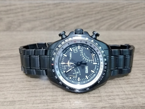 Relógio Timex Iq Aviator Fly-back Cronógrafo T2p103