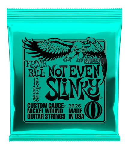 Cuerdas Para Guitarra Ernieball Not Even Slinky 12 - 56 2626