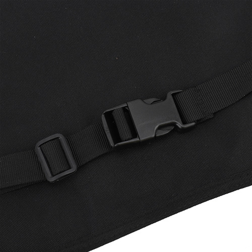 Organizador Trasero Negro Negro De Nailon De Gran Capacidad